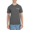 Quiksilver Men’s Soft Cotton Premium Tee Short Sleeve T-Shirt(Iron)