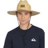 Quiksilver Men’s Wide Brim Outdoor Lifeguard Straw Sun Hat(Natural)