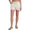 Quiksilver Women’s Lido Drawstring Waist Short(Off-white)