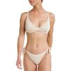 Quiksilver Women’s Tanner Solid Underwire Bikini Top(Seashell)