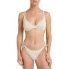 Quiksilver Womens Women’s Kendal Solid Tie Bikini Bottom(Seashell)