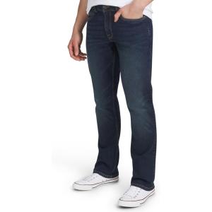 Quiksilver Men’s 5 Pocket Straight Fit Stretch Waist Denim Jeans(Blue Mountain)