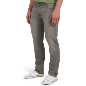 Quiksilver Men’s 5 Pocket Straight Fit Stretch Waist Denim Jeans(Grey Dawn)