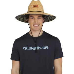 Quiksilver Men’s Wide Brim Outdoor Lifeguard Straw Sun Hat(Army)