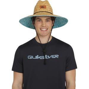 Quiksilver Men’s Wide Brim Outdoor Lifeguard Straw Sun Hat(Limpet Shell)