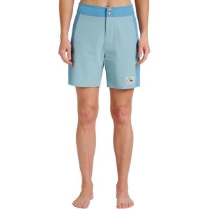 Quiksilver Women’s Arch Color Block Boardshort(Cameo Blue)