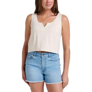 Quiksilver Women’s Nomad Cropped Relaxed Fit Tank Top(Seashell)