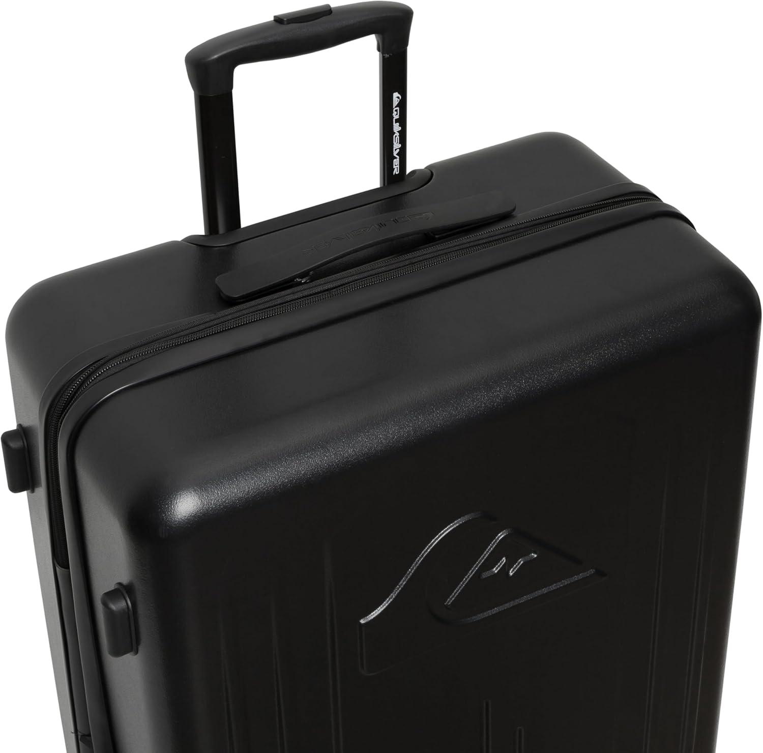 imageQuiksilver Chimaca Suitcases Hardside Luggage with Spinner Wheels Large 3Piece Set 202630 BlackBlack