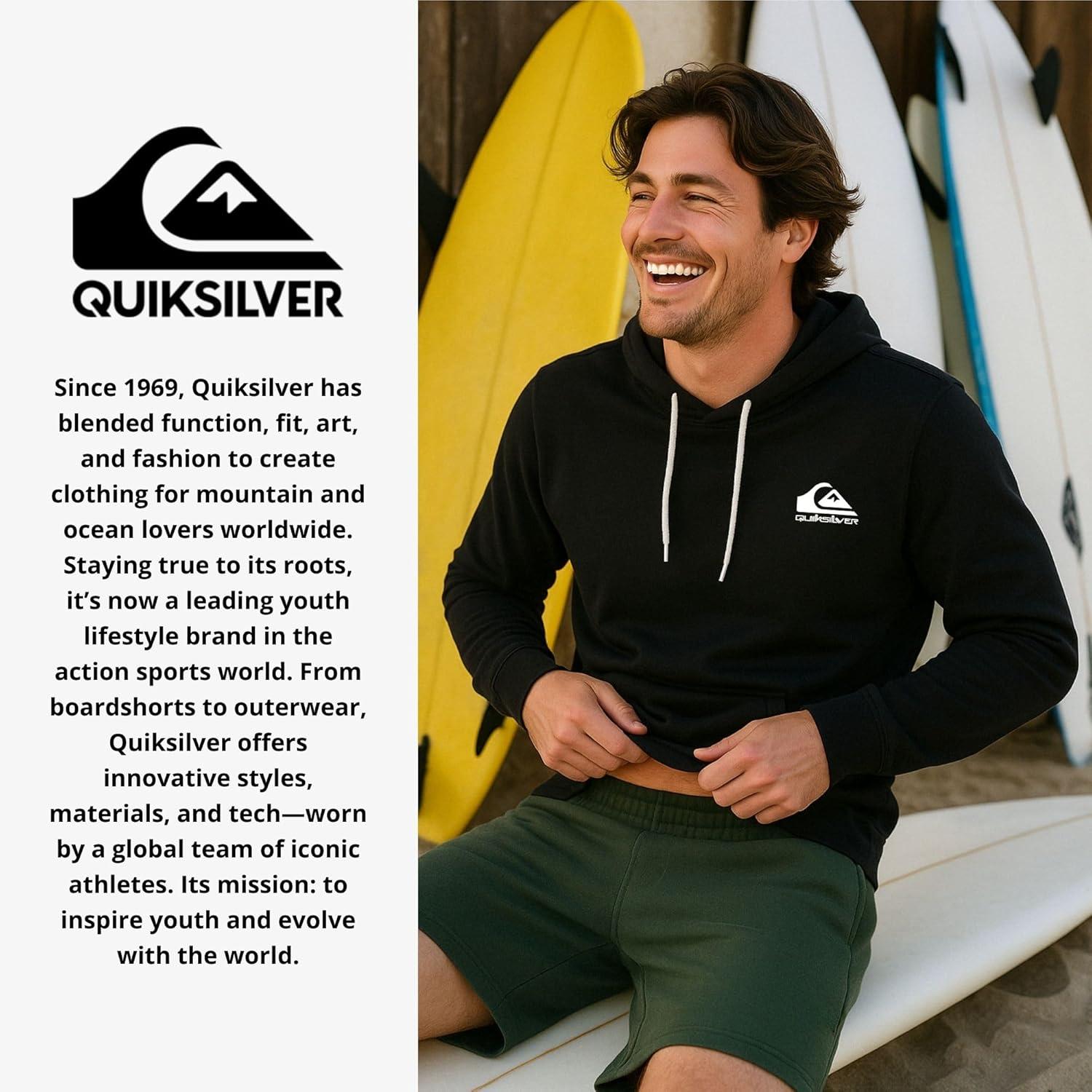imageQuiksilver Hoodies for Men Big and Tall Jersey Pullover Lightweight Sweatshirts for Men Cotton Casual HoodieGrape Shake