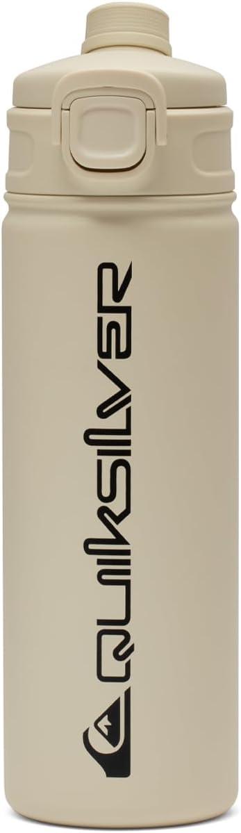 imageQuiksilver Laguna 24oz Tripple Wall Stainless Steel Water Bottle Reusuable Sports Bottle with LeakProof Straw and Spout Lid NonSlip Rubber Base Carrier Handle 24H Hot ampamp Cold Insulated TumblerSnow