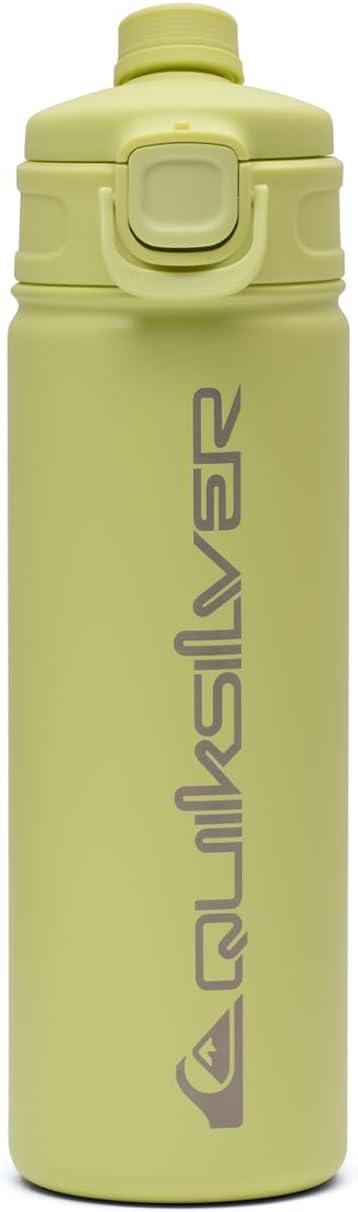 imageQuiksilver Laguna 24oz Tripple Wall Stainless Steel Water Bottle Reusuable Sports Bottle with LeakProof Straw and Spout Lid NonSlip Rubber Base Carrier Handle 24H Hot ampamp Cold Insulated TumblerLime