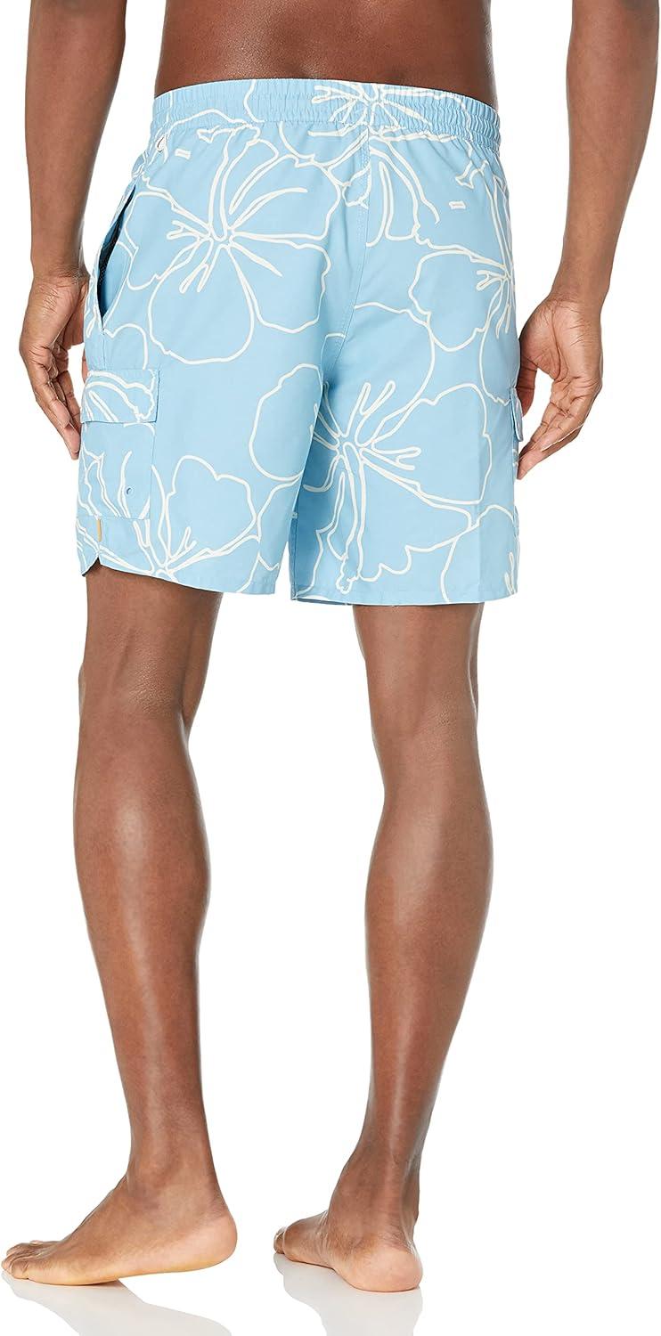 imageQuiksilver Mens Balance Print Volley 18Dusk Blue