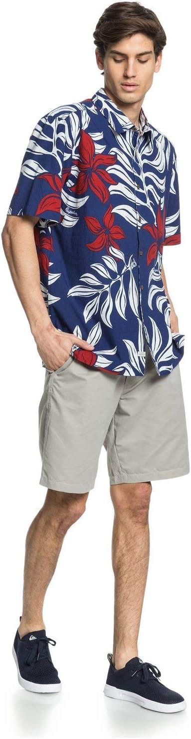 imageQuiksilver Mens Fourth Flowers WovenEstate Blue Fourth Flowers