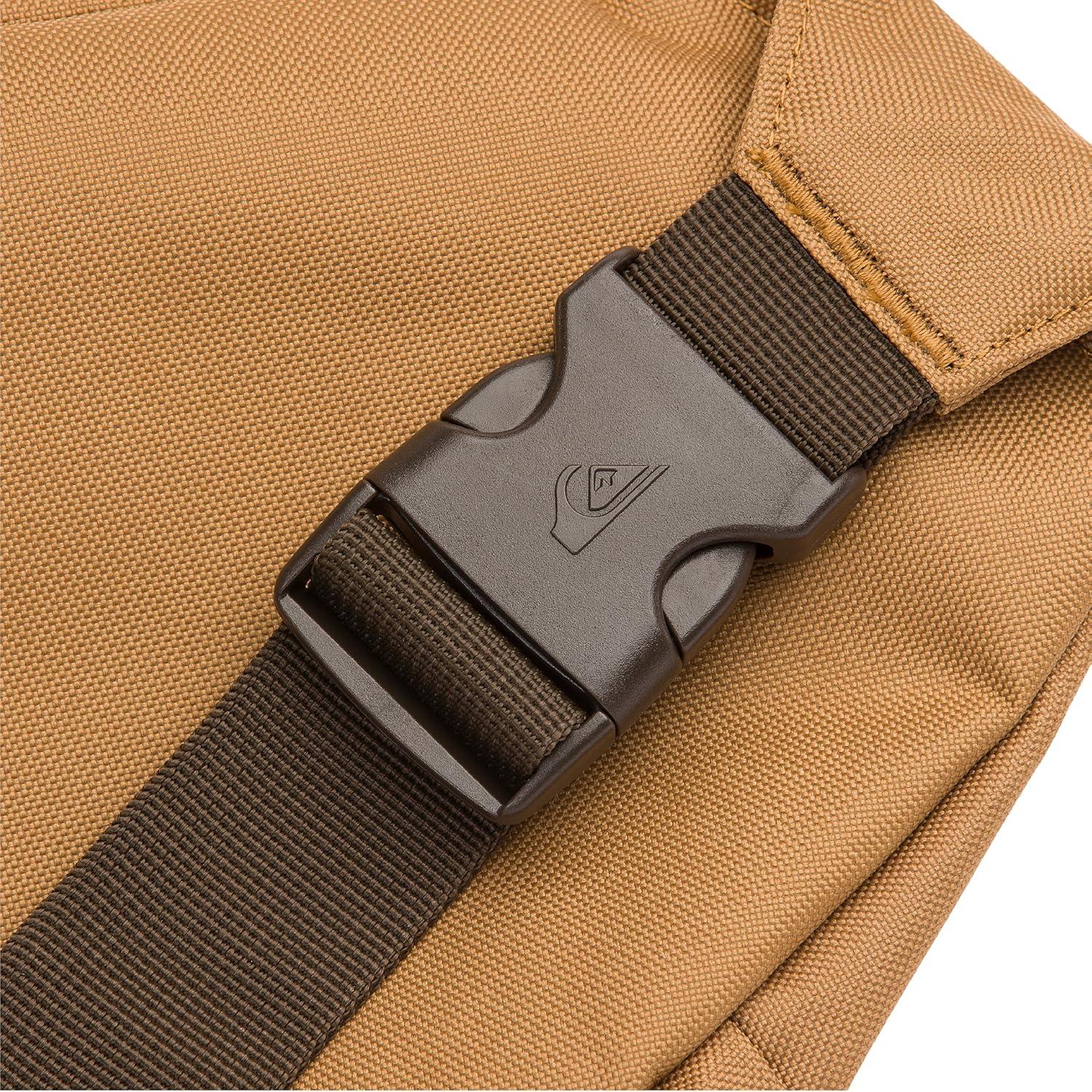 imageQuiksilver Mens Lone Walker Waist Pack Black 1SZBone Brown