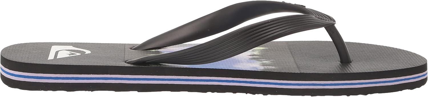 imageQuiksilver Mens Molokai Flip Flop Athletic SandalBlack 5