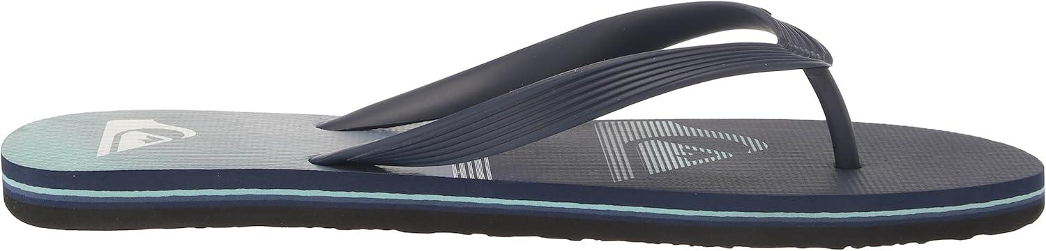 imageQuiksilver Mens Molokai Flip Flop Athletic SandalBlueBlueGreen 233