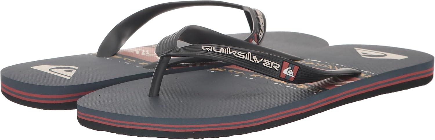 imageQuiksilver Mens Molokai Flip Flop Athletic SandalGrey 1 233