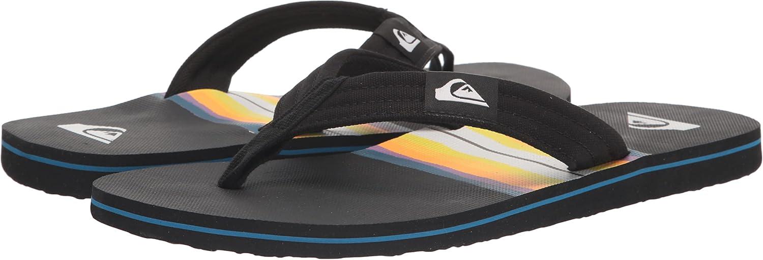 imageQuiksilver Mens Molokai Layback Flip Flop SandalsBlack 2