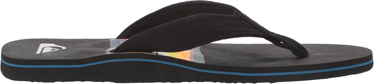 imageQuiksilver Mens Molokai Layback Flip Flop SandalsBlack 2