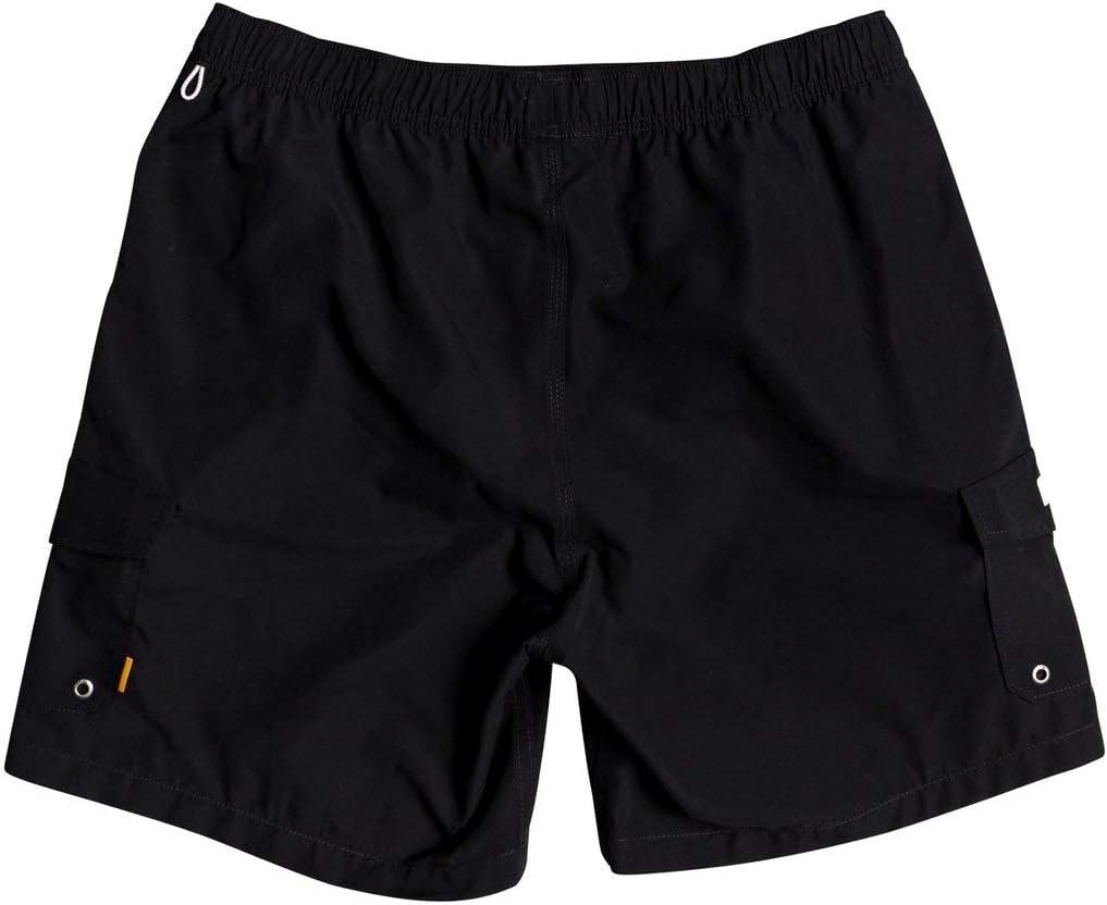 imageQuiksilver Mens Standard Balance Volley 18 Swim Trunk BoardshortBlack