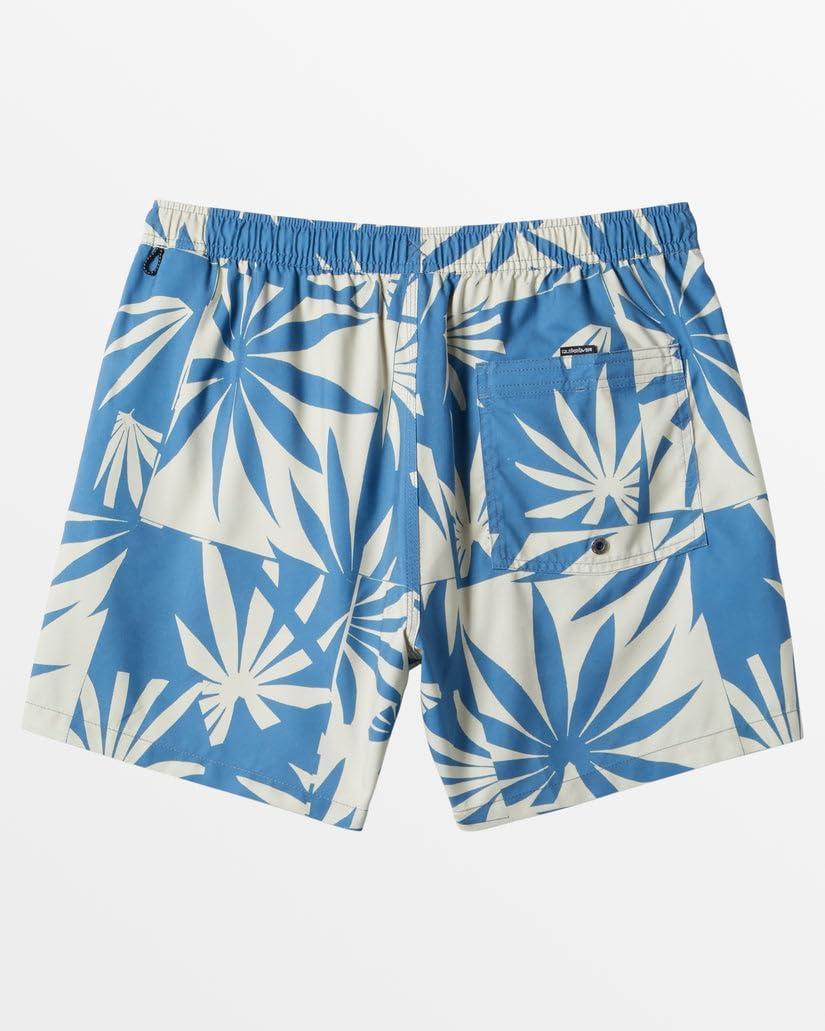 imageQuiksilver Mens Standard Everyday Mix 17 Volley Boardshort Swim TrunkStar Sapphire