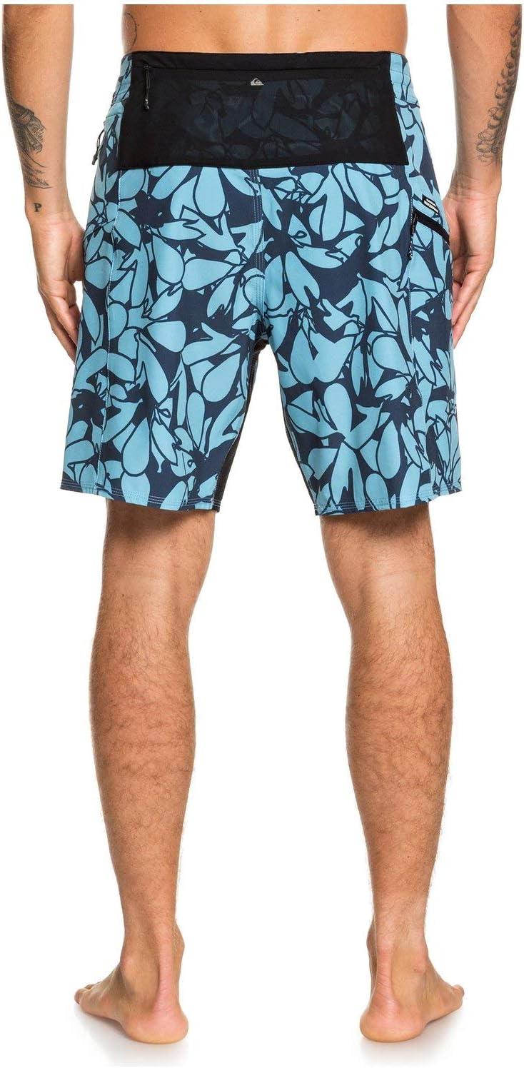 imageQuiksilver Mens Standard Paddler Print Boardshort 19 Swim TrunkStill Water