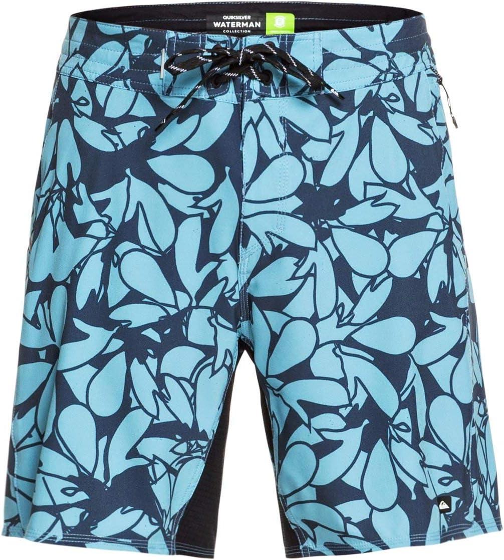 imageQuiksilver Mens Standard Paddler Print Boardshort 19 Swim TrunkStill Water