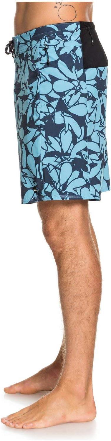 imageQuiksilver Mens Standard Paddler Print Boardshort 19 Swim TrunkStill Water
