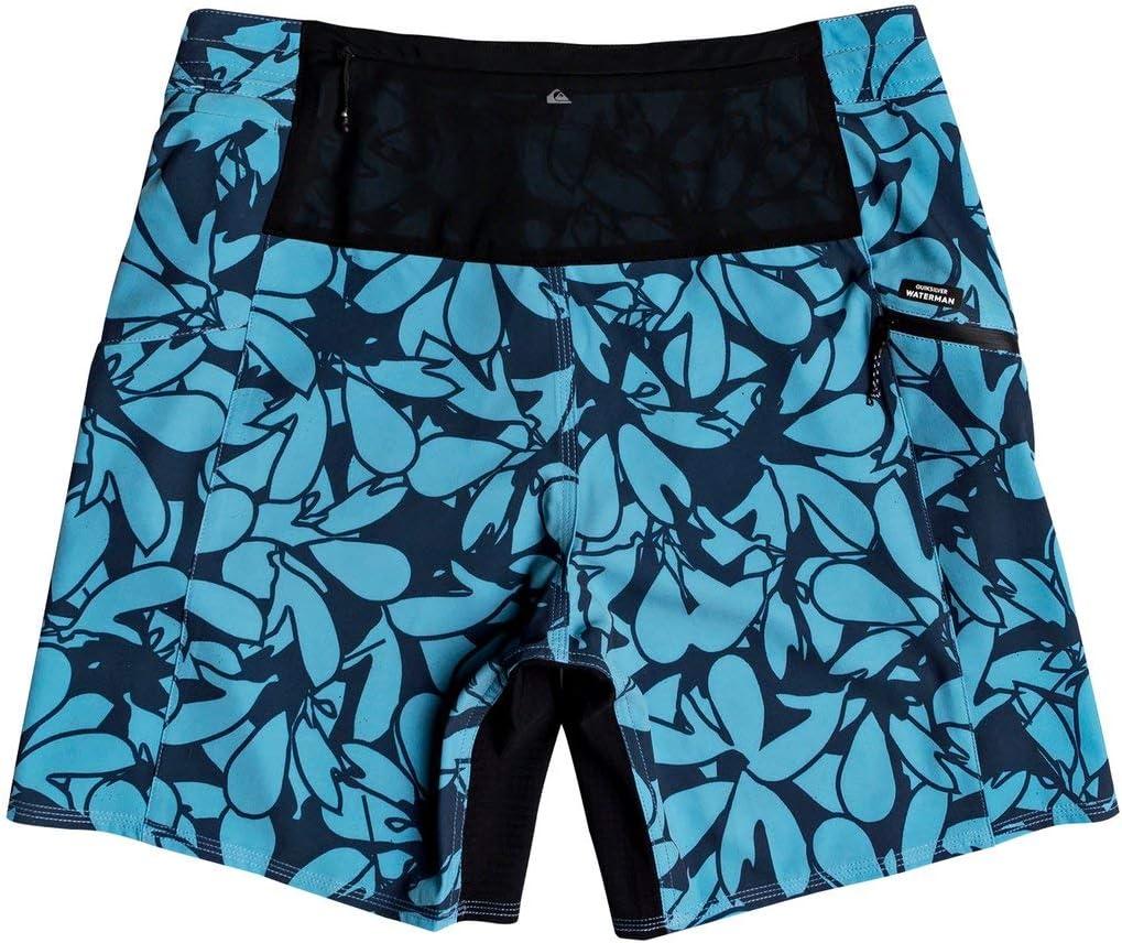 imageQuiksilver Mens Standard Paddler Print Boardshort 19 Swim TrunkStill Water