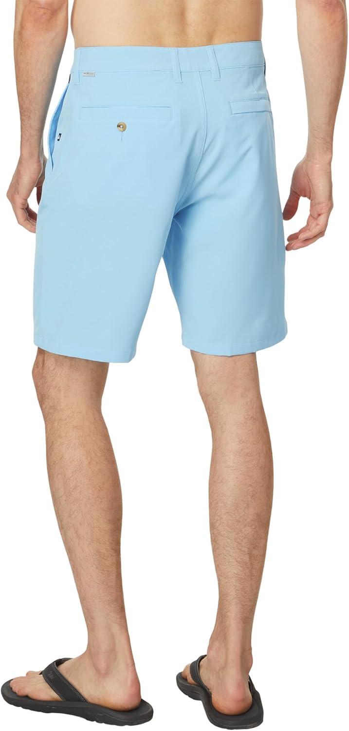 imageQuiksilver Mens Union Amphibian 20 Inch Water Friendly Hybrid Short 2844Alaskan Blue