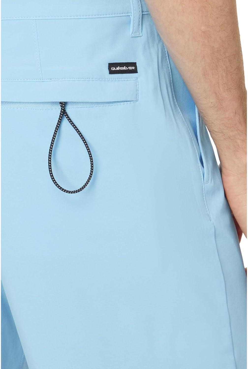 imageQuiksilver Mens Union Amphibian 20 Inch Water Friendly Hybrid Short 2844Alaskan Blue