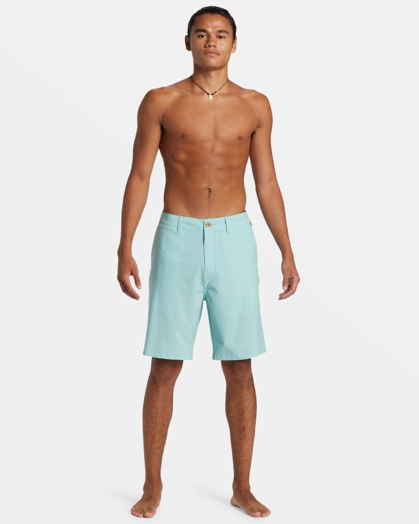 imageQuiksilver Mens Union Amphibian 20 Inch Water Friendly Hybrid Short 2844Aquifer