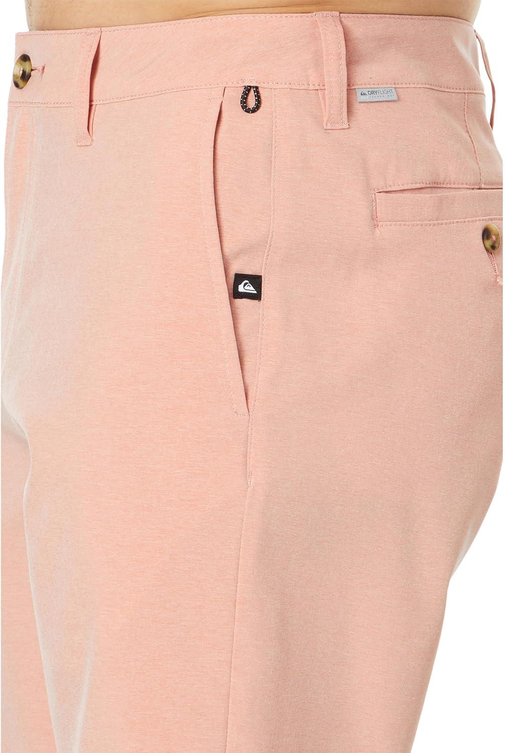 imageQuiksilver Mens Union Amphibian 20 Inch Water Friendly Hybrid Short 2844Canyon Clay