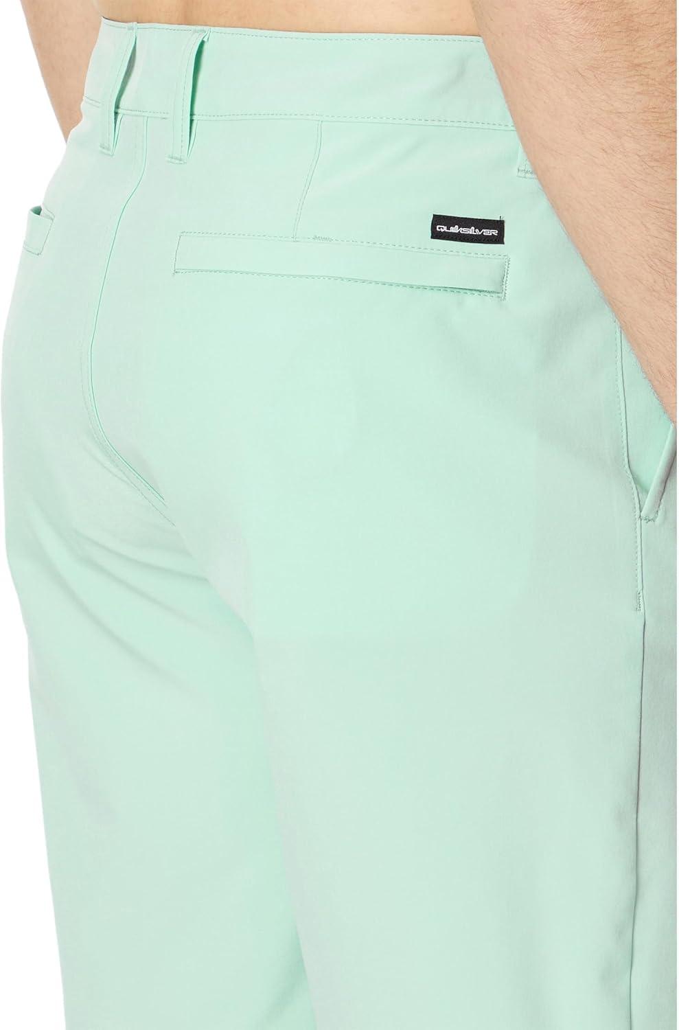 imageQuiksilver Mens Union Amphibian 20 Inch Water Friendly Hybrid Short 2844Cloud Blue