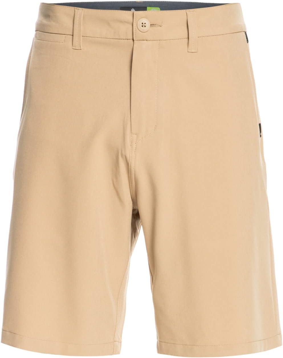 imageQuiksilver Mens Union Amphibian 20 Inch Water Friendly Hybrid Short 2844Cornstalk