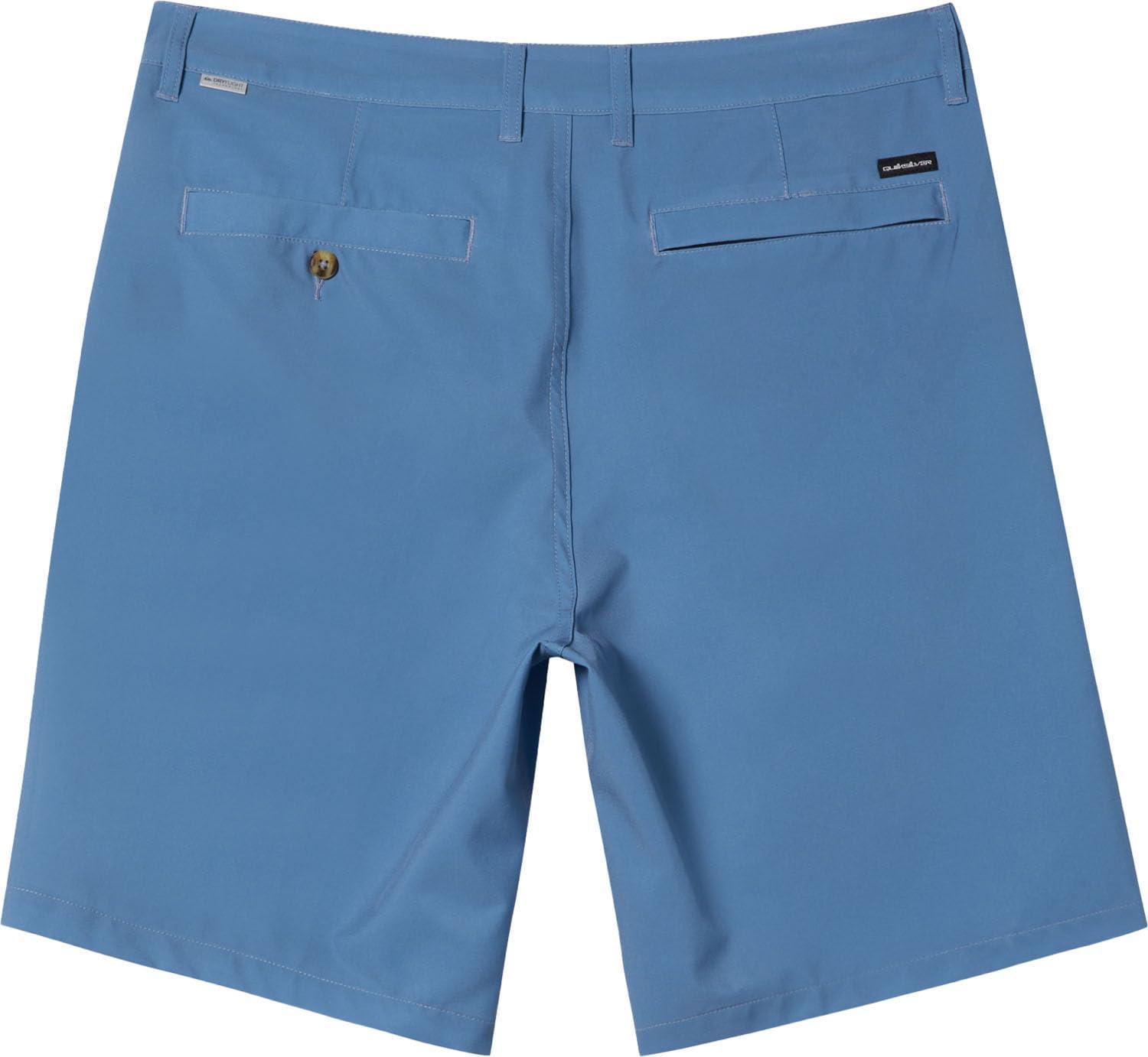 imageQuiksilver Mens Union Amphibian 20 Inch Water Friendly Hybrid Short 2844Coronet Blue