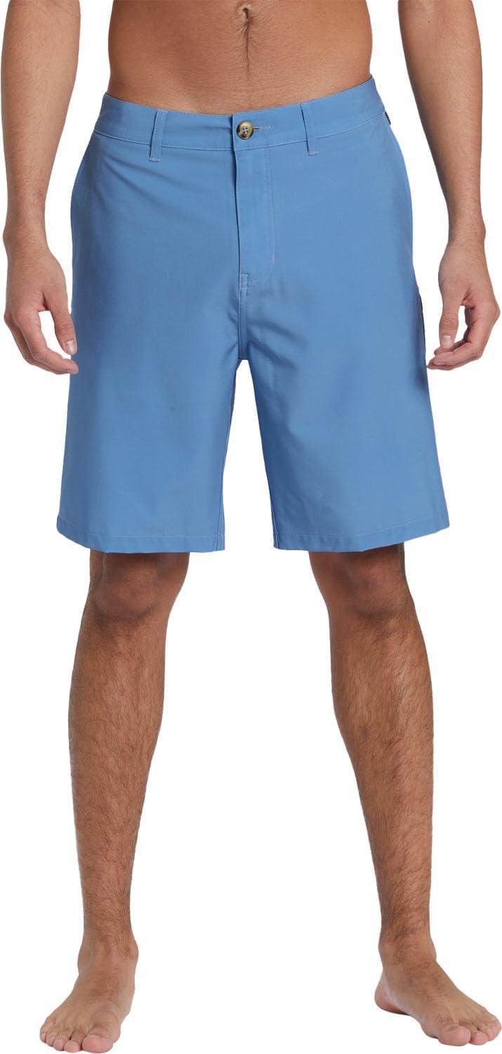 imageQuiksilver Mens Union Amphibian 20 Inch Water Friendly Hybrid Short 2844Coronet Blue
