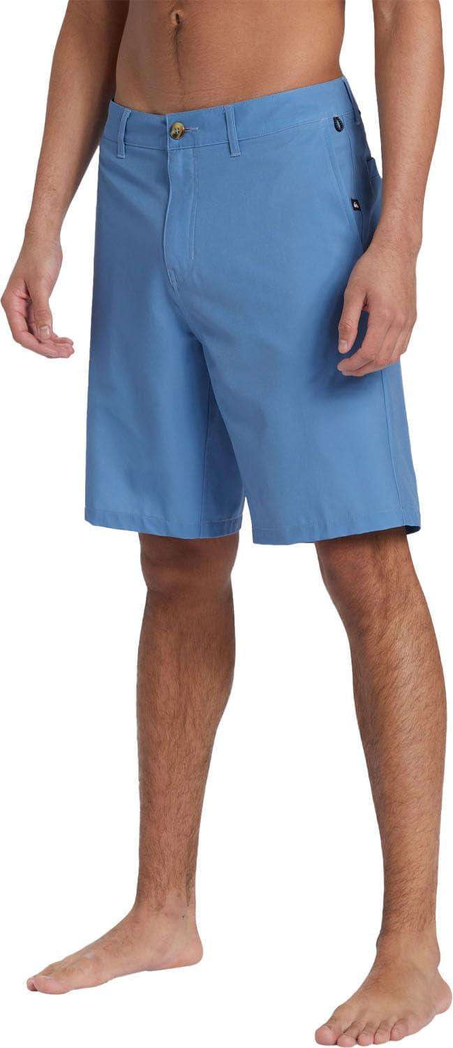 imageQuiksilver Mens Union Amphibian 20 Inch Water Friendly Hybrid Short 2844Coronet Blue