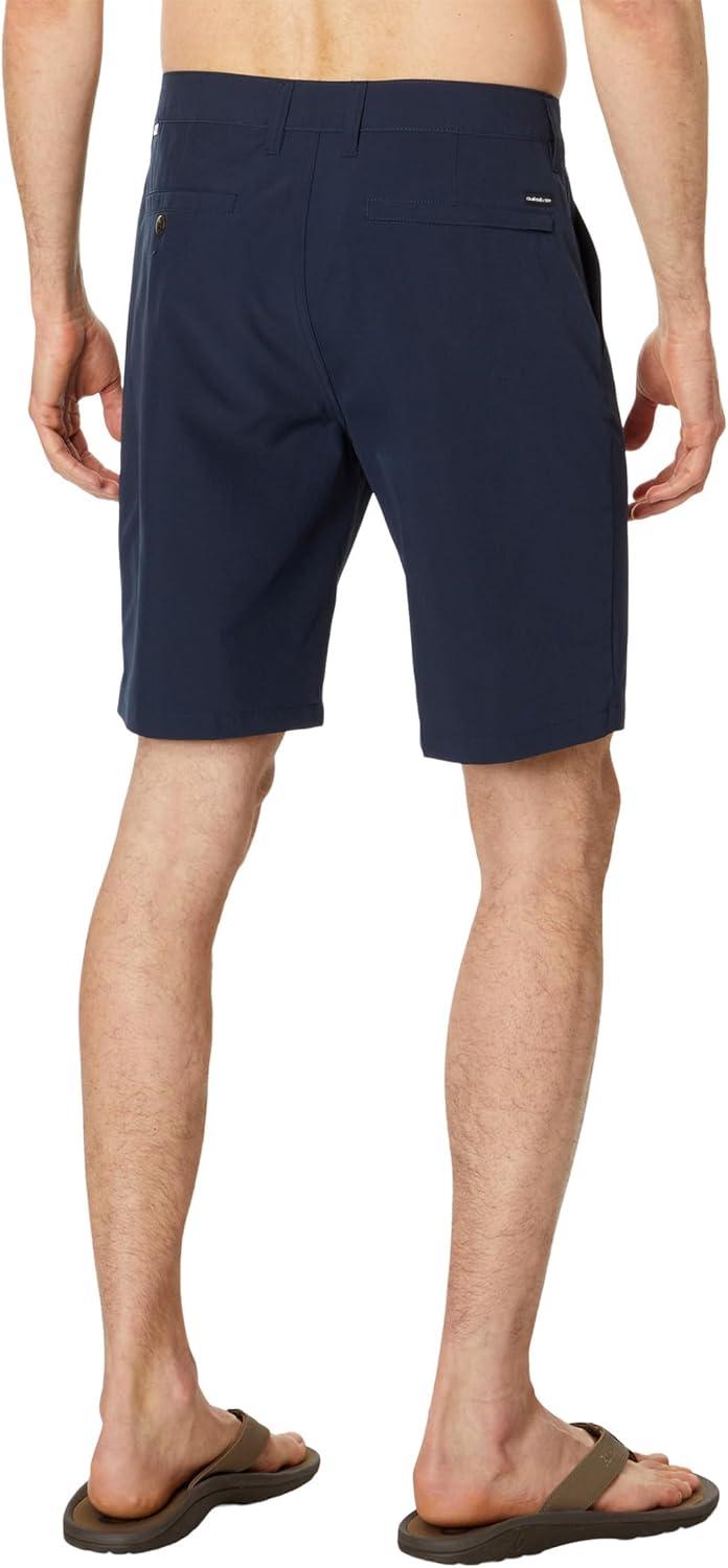 imageQuiksilver Mens Union Amphibian 20 Inch Water Friendly Hybrid Short 2844Dark Navy