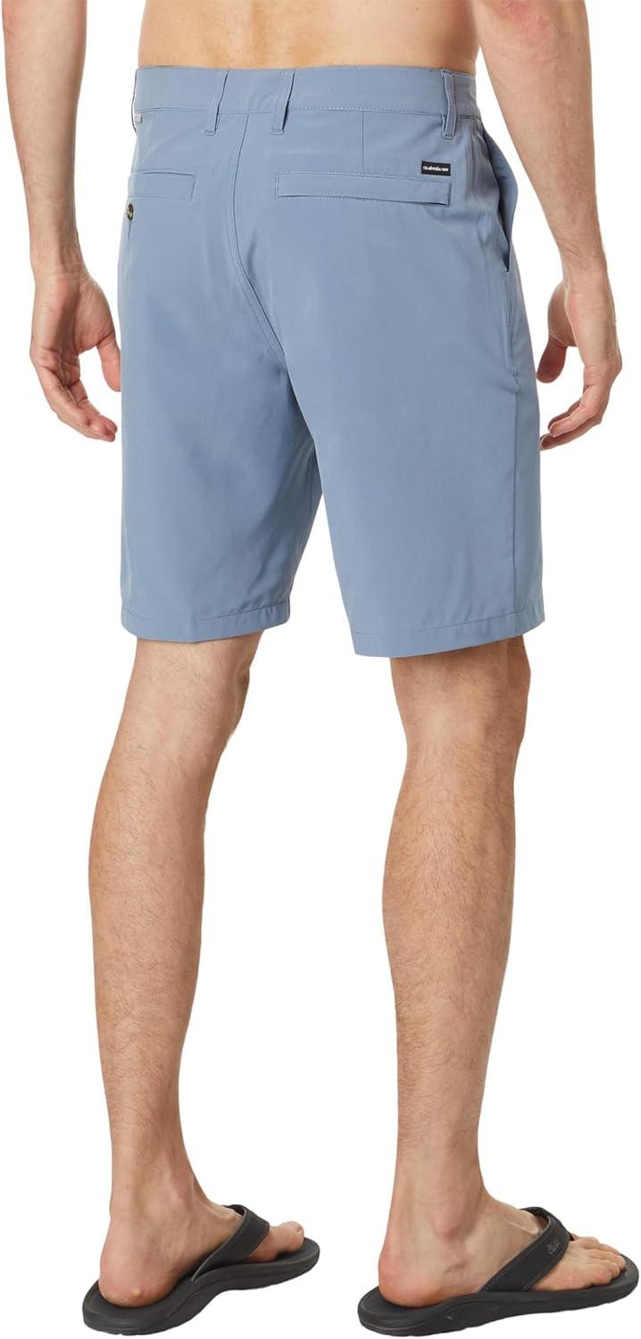 imageQuiksilver Mens Union Amphibian 20 Inch Water Friendly Hybrid Short 2844Flint Stone