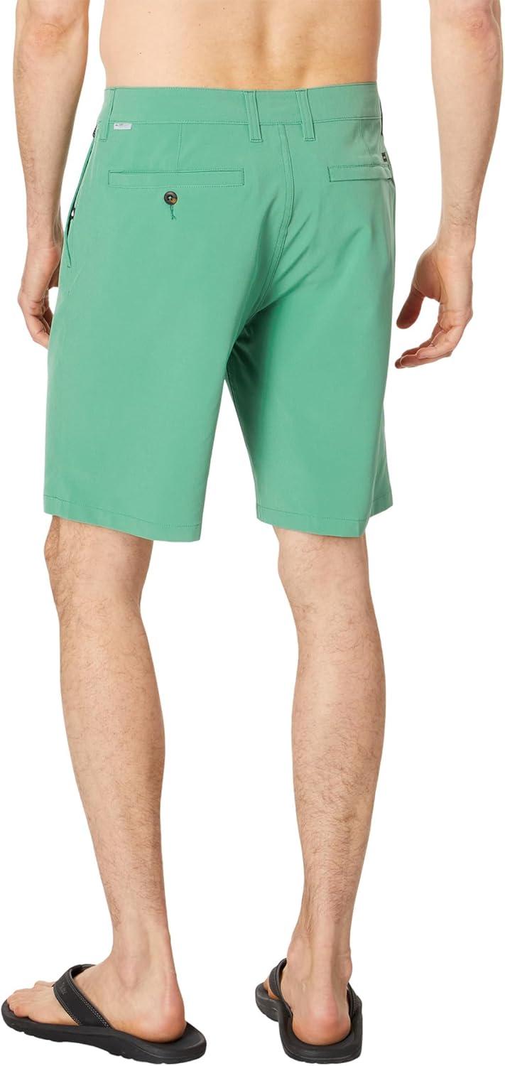imageQuiksilver Mens Union Amphibian 20 Inch Water Friendly Hybrid Short 2844Frosty Spruce