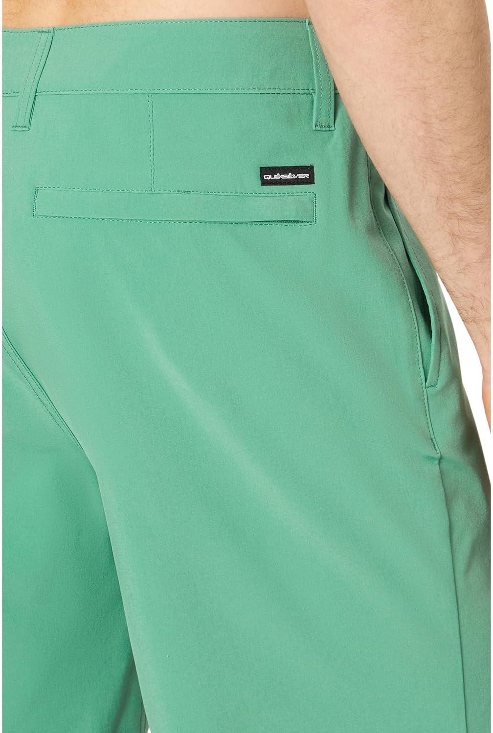imageQuiksilver Mens Union Amphibian 20 Inch Water Friendly Hybrid Short 2844Frosty Spruce