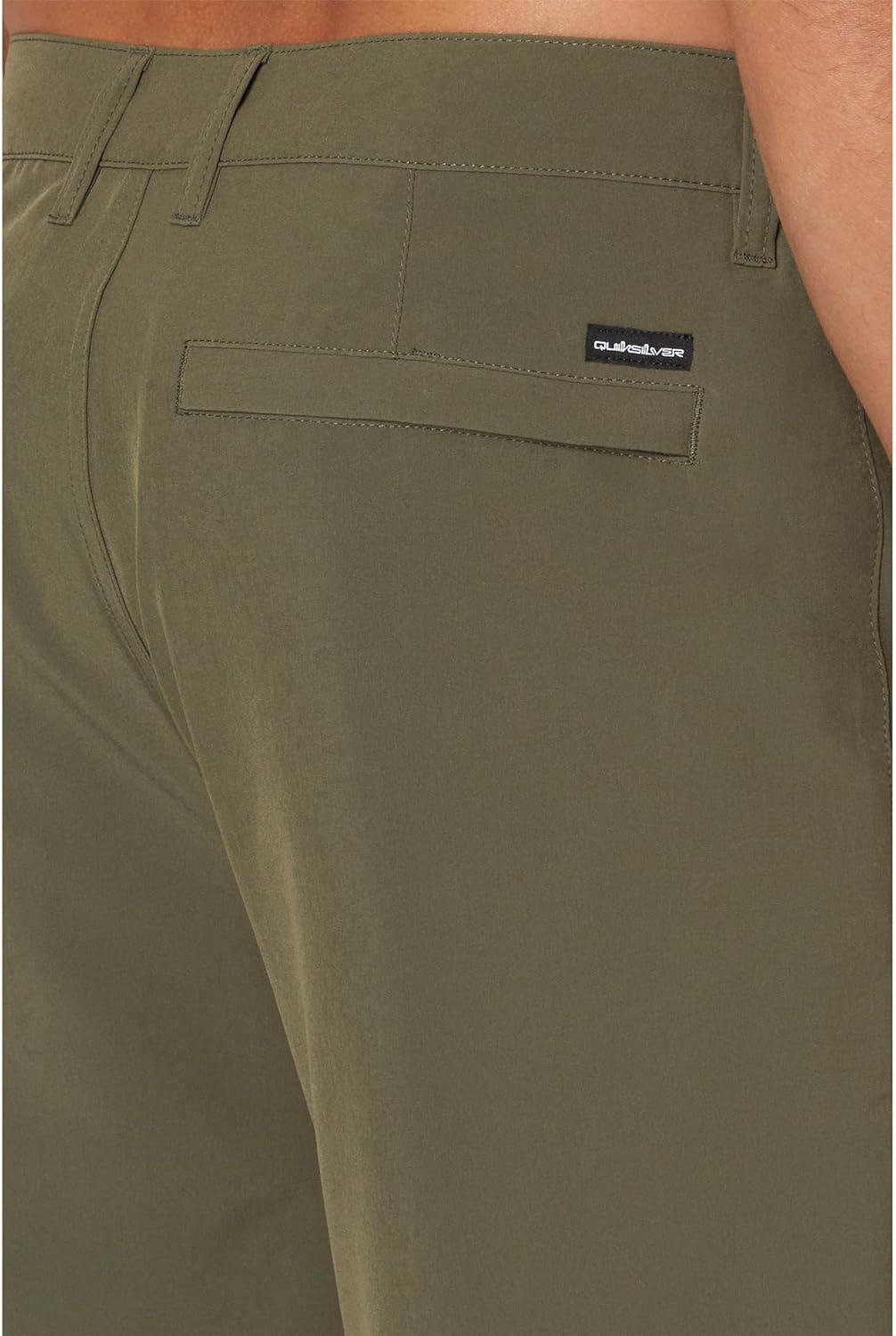 imageQuiksilver Mens Union Amphibian 20 Inch Water Friendly Hybrid Short 2844Grape Leaf