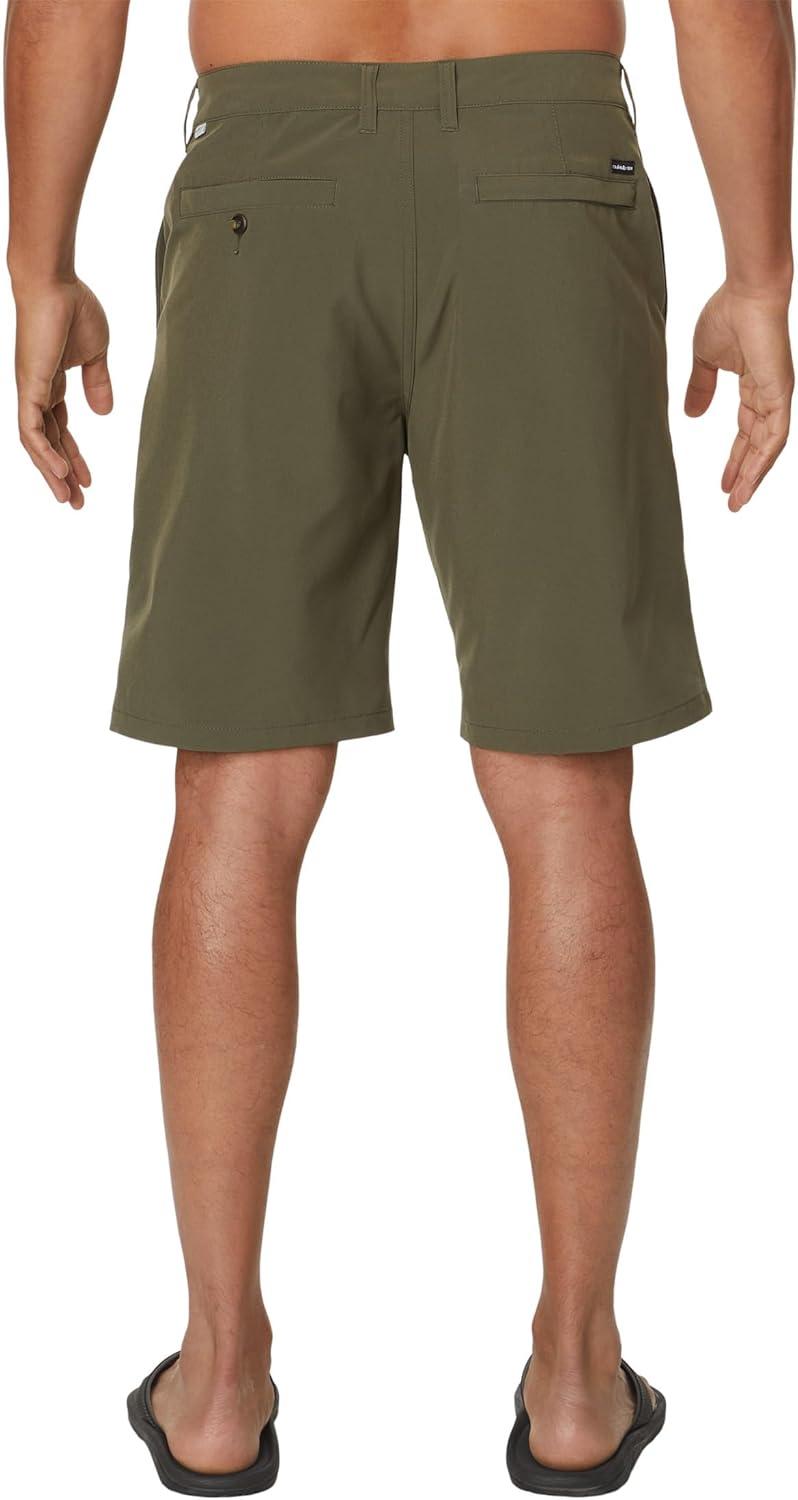 imageQuiksilver Mens Union Amphibian 20 Inch Water Friendly Hybrid Short 2844Grape Leaf