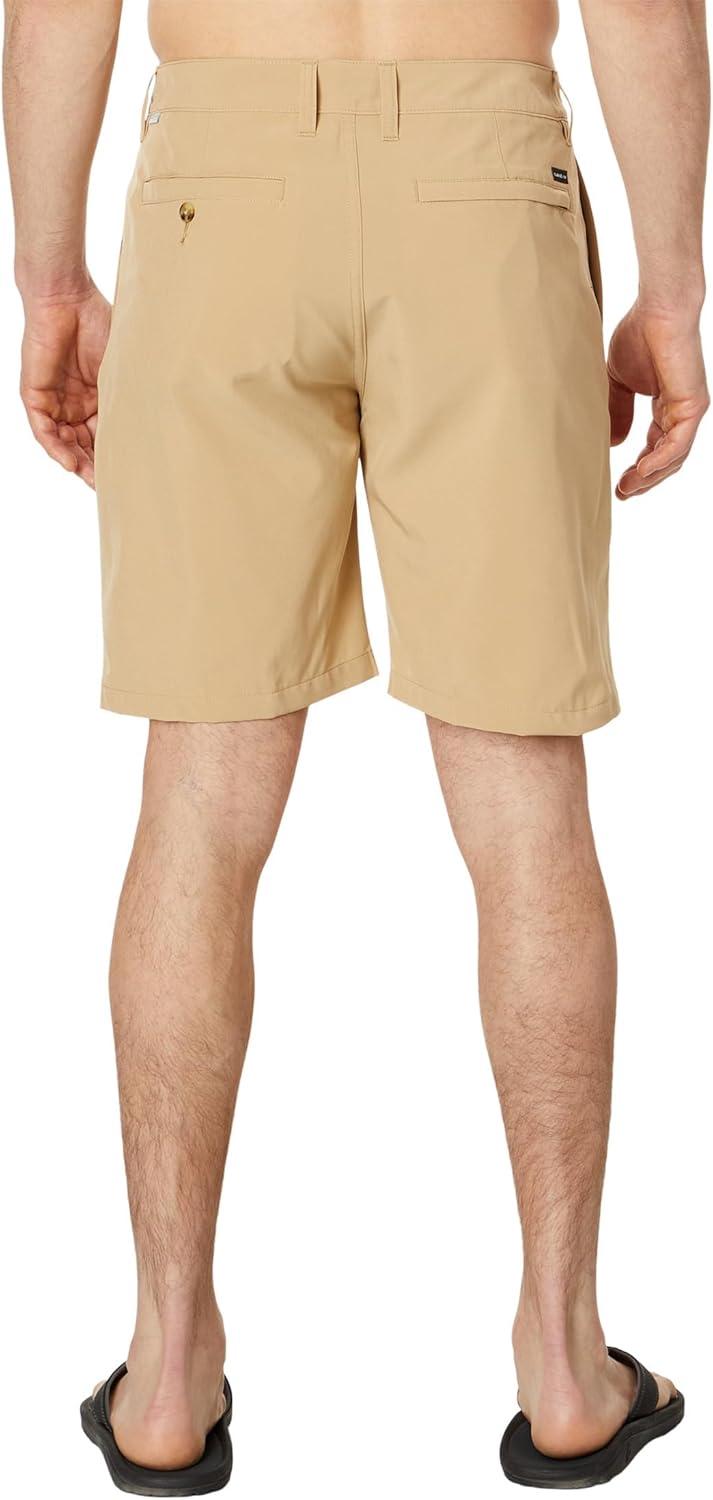 imageQuiksilver Mens Union Amphibian 20 Inch Water Friendly Hybrid Short 2844Khaki