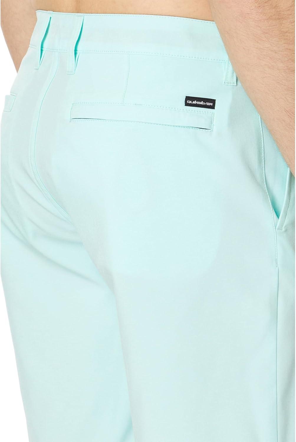 imageQuiksilver Mens Union Amphibian 20 Inch Water Friendly Hybrid Short 2844Limpet Shell