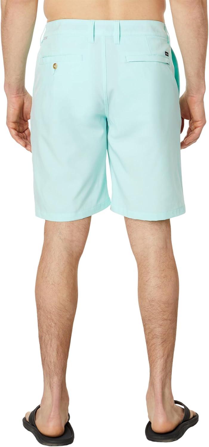 imageQuiksilver Mens Union Amphibian 20 Inch Water Friendly Hybrid Short 2844Limpet Shell