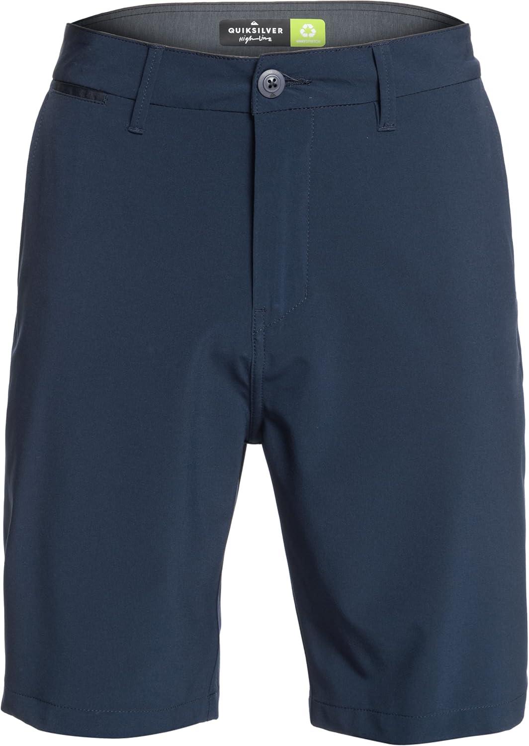 imageQuiksilver Mens Union Amphibian 20 Inch Water Friendly Hybrid Short 2844Navy Blazer