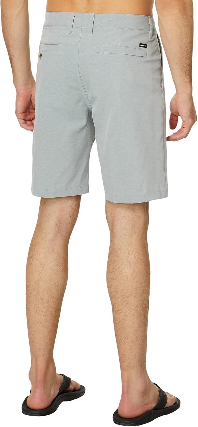 imageQuiksilver Mens Union Amphibian 20 Inch Water Friendly Hybrid Short 2844Quarry