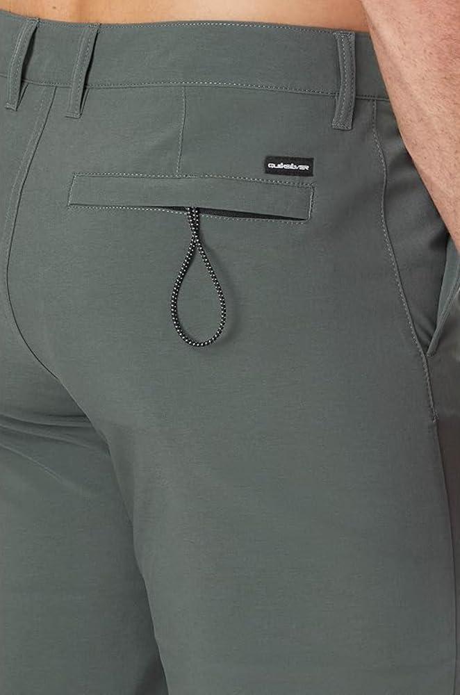 imageQuiksilver Mens Union Amphibian 20 Inch Water Friendly Hybrid Short 2844Urban Chic